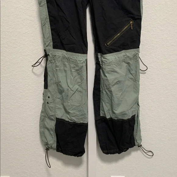 Silence + Noise Urban Outfitters Green Black Baggy Pants - Picture 5 of 14
